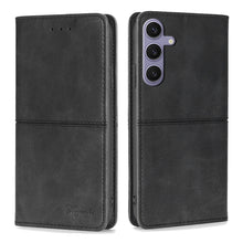 Load image into Gallery viewer, Cow Texture Magnetic Leather Phone Case