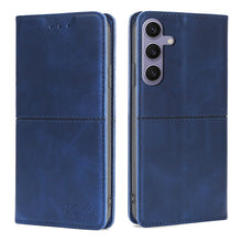 Load image into Gallery viewer, Cow Texture Magnetic Leather Phone Case