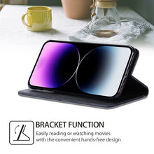 Load image into Gallery viewer, Cow Texture Magnetic Leather Phone Case