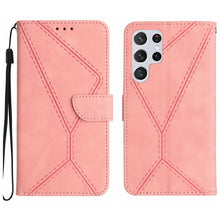 Load image into Gallery viewer, Stitching Embossed Leather Phone Case
