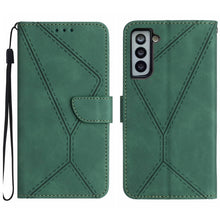 Load image into Gallery viewer, Stitching Embossed Leather Phone Case