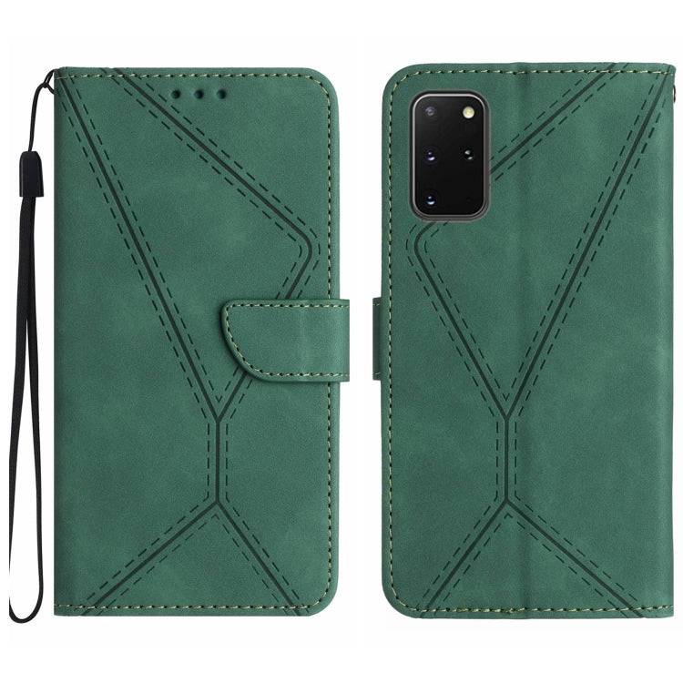 Stitching Embossed Leather Phone Case, For Samsung Galaxy S21 Ultra 5G, For Samsung Galaxy S20, For Samsung Galaxy S20+, For Samsung Galaxy S20 Ultra, For Samsung Galaxy S20 FE, For Samsung Galaxy S10, For Samsung Galaxy S10+, For Samsung Galaxy Note20