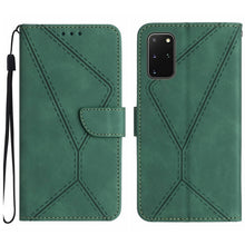 Load image into Gallery viewer, Stitching Embossed Leather Phone Case, For Samsung Galaxy S21 Ultra 5G, For Samsung Galaxy S20, For Samsung Galaxy S20+, For Samsung Galaxy S20 Ultra, For Samsung Galaxy S20 FE, For Samsung Galaxy S10, For Samsung Galaxy S10+, For Samsung Galaxy Note20