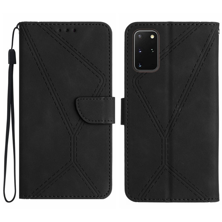 Stitching Embossed Leather Phone Case, For Samsung Galaxy S21 Ultra 5G, For Samsung Galaxy S20, For Samsung Galaxy S20+, For Samsung Galaxy S20 Ultra, For Samsung Galaxy S20 FE, For Samsung Galaxy S10, For Samsung Galaxy S10+, For Samsung Galaxy Note20