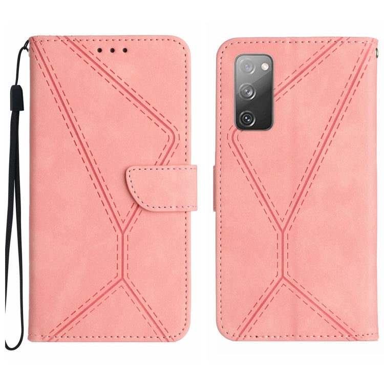 Stitching Embossed Leather Phone Case, For Samsung Galaxy S21 Ultra 5G, For Samsung Galaxy S20, For Samsung Galaxy S20+, For Samsung Galaxy S20 Ultra, For Samsung Galaxy S20 FE, For Samsung Galaxy S10, For Samsung Galaxy S10+, For Samsung Galaxy Note20