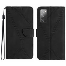 Load image into Gallery viewer, Stitching Embossed Leather Phone Case, For Samsung Galaxy S21 Ultra 5G, For Samsung Galaxy S20, For Samsung Galaxy S20+, For Samsung Galaxy S20 Ultra, For Samsung Galaxy S20 FE, For Samsung Galaxy S10, For Samsung Galaxy S10+, For Samsung Galaxy Note20