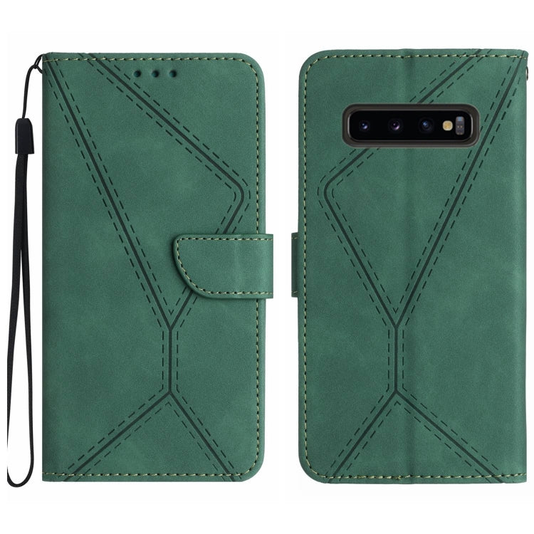 Stitching Embossed Leather Phone Case, For Samsung Galaxy S21 Ultra 5G, For Samsung Galaxy S20, For Samsung Galaxy S20+, For Samsung Galaxy S20 Ultra, For Samsung Galaxy S20 FE, For Samsung Galaxy S10, For Samsung Galaxy S10+, For Samsung Galaxy Note20