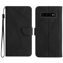 Load image into Gallery viewer, Stitching Embossed Leather Phone Case, For Samsung Galaxy S21 Ultra 5G, For Samsung Galaxy S20, For Samsung Galaxy S20+, For Samsung Galaxy S20 Ultra, For Samsung Galaxy S20 FE, For Samsung Galaxy S10, For Samsung Galaxy S10+, For Samsung Galaxy Note20