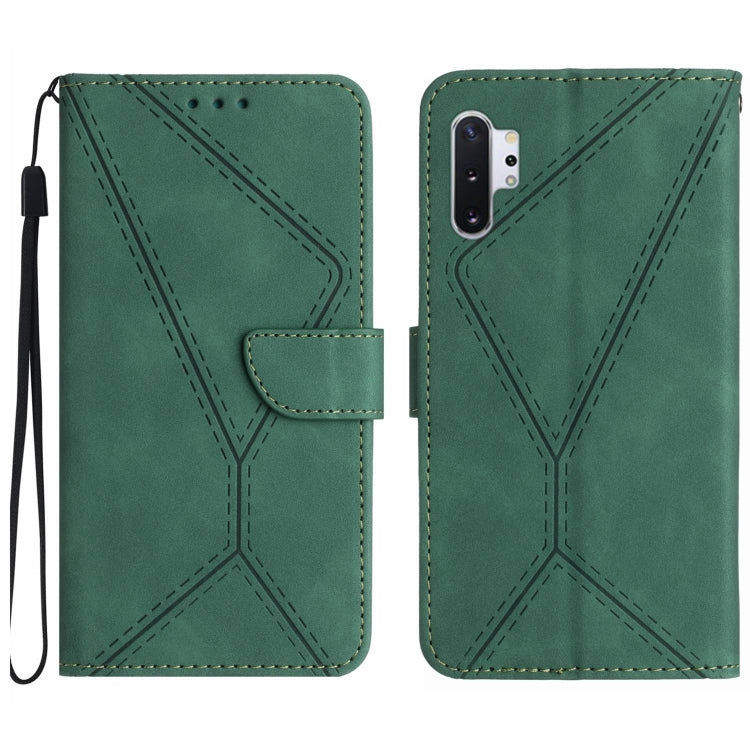Stitching Embossed Leather Phone Case, For Samsung Galaxy Note20 Ultra, For Samsung Galaxy Note10+, For Samsung Galaxy A03 164mm, For Samsung Galaxy A03 166mm, For Samsung Galaxy A03s 165.8mm, For Samsung Galaxy A03s 166mm                              ...