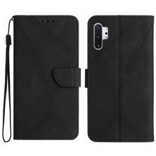 Load image into Gallery viewer, Stitching Embossed Leather Phone Case, For Samsung Galaxy Note20 Ultra, For Samsung Galaxy Note10+, For Samsung Galaxy A03 164mm, For Samsung Galaxy A03 166mm, For Samsung Galaxy A03s 165.8mm, For Samsung Galaxy A03s 166mm                              ...