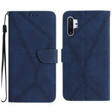 Load image into Gallery viewer, Stitching Embossed Leather Phone Case, For Samsung Galaxy Note20 Ultra, For Samsung Galaxy Note10+, For Samsung Galaxy A03 164mm, For Samsung Galaxy A03 166mm, For Samsung Galaxy A03s 165.8mm, For Samsung Galaxy A03s 166mm                              ...