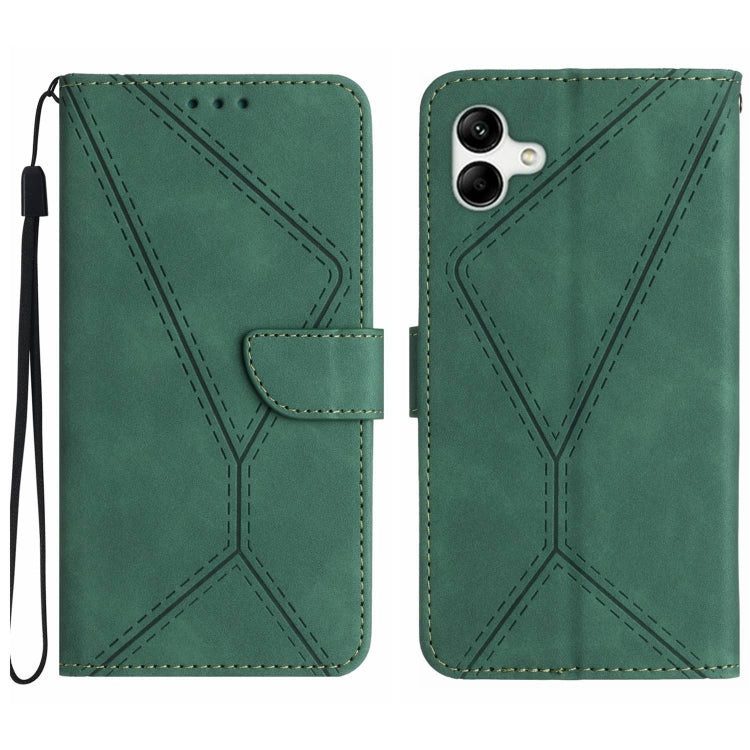 Stitching Embossed Leather Phone Case, For Samsung Galaxy Note20 Ultra, For Samsung Galaxy Note10+, For Samsung Galaxy A03 164mm, For Samsung Galaxy A03 166mm, For Samsung Galaxy A03s 165.8mm, For Samsung Galaxy A03s 166mm                              ...