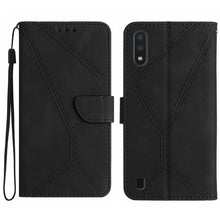 Load image into Gallery viewer, Stitching Embossed Leather Phone Case, For Samsung Galaxy Note20 Ultra, For Samsung Galaxy Note10+, For Samsung Galaxy A03 164mm, For Samsung Galaxy A03 166mm, For Samsung Galaxy A03s 165.8mm, For Samsung Galaxy A03s 166mm                              ...