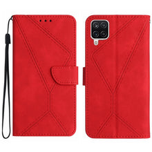 Load image into Gallery viewer, Stitching Embossed Leather Phone Case, For Samsung Galaxy A12 / M12, For Samsung Galaxy A13 4G, For Samsung Galaxy A13 5G / M13 5G, For Samsung Galaxy A14 5G / A14 4G, For Samsung Galaxy A20 / A30, For Samsung Galaxy A20e / A10e, For Samsung Galaxy A22...