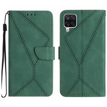 Load image into Gallery viewer, Stitching Embossed Leather Phone Case, For Samsung Galaxy A12 / M12, For Samsung Galaxy A13 4G, For Samsung Galaxy A13 5G / M13 5G, For Samsung Galaxy A14 5G / A14 4G, For Samsung Galaxy A20 / A30, For Samsung Galaxy A20e / A10e, For Samsung Galaxy A22...