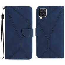 Load image into Gallery viewer, Stitching Embossed Leather Phone Case, For Samsung Galaxy A12 / M12, For Samsung Galaxy A13 4G, For Samsung Galaxy A13 5G / M13 5G, For Samsung Galaxy A14 5G / A14 4G, For Samsung Galaxy A20 / A30, For Samsung Galaxy A20e / A10e, For Samsung Galaxy A22...