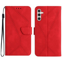 Load image into Gallery viewer, Stitching Embossed Leather Phone Case, For Samsung Galaxy A12 / M12, For Samsung Galaxy A13 4G, For Samsung Galaxy A13 5G / M13 5G, For Samsung Galaxy A14 5G / A14 4G, For Samsung Galaxy A20 / A30, For Samsung Galaxy A20e / A10e, For Samsung Galaxy A22...