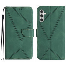 Load image into Gallery viewer, Stitching Embossed Leather Phone Case, For Samsung Galaxy A12 / M12, For Samsung Galaxy A13 4G, For Samsung Galaxy A13 5G / M13 5G, For Samsung Galaxy A14 5G / A14 4G, For Samsung Galaxy A20 / A30, For Samsung Galaxy A20e / A10e, For Samsung Galaxy A22...