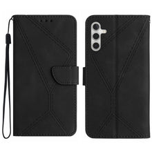 Load image into Gallery viewer, Stitching Embossed Leather Phone Case, For Samsung Galaxy A12 / M12, For Samsung Galaxy A13 4G, For Samsung Galaxy A13 5G / M13 5G, For Samsung Galaxy A14 5G / A14 4G, For Samsung Galaxy A20 / A30, For Samsung Galaxy A20e / A10e, For Samsung Galaxy A22...