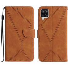 Load image into Gallery viewer, Stitching Embossed Leather Phone Case, For Samsung Galaxy A12 / M12, For Samsung Galaxy A13 4G, For Samsung Galaxy A13 5G / M13 5G, For Samsung Galaxy A14 5G / A14 4G, For Samsung Galaxy A20 / A30, For Samsung Galaxy A20e / A10e, For Samsung Galaxy A22...