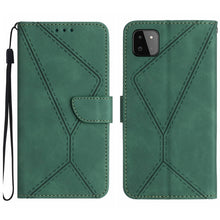 Load image into Gallery viewer, Stitching Embossed Leather Phone Case, For Samsung Galaxy A12 / M12, For Samsung Galaxy A13 4G, For Samsung Galaxy A13 5G / M13 5G, For Samsung Galaxy A14 5G / A14 4G, For Samsung Galaxy A20 / A30, For Samsung Galaxy A20e / A10e, For Samsung Galaxy A22...
