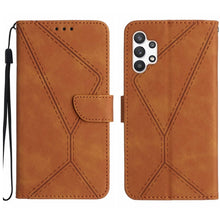 Load image into Gallery viewer, Stitching Embossed Leather Phone Case, For Samsung Galaxy A23 4G / 5G, For Samsung Galaxy A24 4G, For Samsung Galaxy A32 4G, For Samsung Galaxy A32 5G, For Samsung Galaxy A33 5G, For Samsung Galaxy A34 5G, For Samsung Galaxy A40                        ...