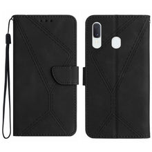 Load image into Gallery viewer, Stitching Embossed Leather Phone Case, For Samsung Galaxy A23 4G / 5G, For Samsung Galaxy A24 4G, For Samsung Galaxy A32 4G, For Samsung Galaxy A32 5G, For Samsung Galaxy A33 5G, For Samsung Galaxy A34 5G, For Samsung Galaxy A40                        ...
