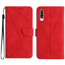 Load image into Gallery viewer, Stitching Embossed Leather Phone Case, For Samsung Galaxy A23 4G / 5G, For Samsung Galaxy A24 4G, For Samsung Galaxy A32 4G, For Samsung Galaxy A32 5G, For Samsung Galaxy A33 5G, For Samsung Galaxy A34 5G, For Samsung Galaxy A40                        ...