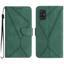 Load image into Gallery viewer, Stitching Embossed Leather Phone Case, For Samsung Galaxy A51 4G, For Samsung Galaxy A51 5G, For Samsung Galaxy A52 / A52s, For Samsung Galaxy A53 5G, For Samsung Galaxy A54 5G, For Samsung Galaxy A70 / A70s, For Samsung Galaxy A71 4G                  ...