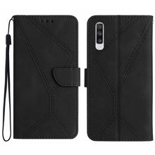 Load image into Gallery viewer, Stitching Embossed Leather Phone Case, For Samsung Galaxy A51 4G, For Samsung Galaxy A51 5G, For Samsung Galaxy A52 / A52s, For Samsung Galaxy A53 5G, For Samsung Galaxy A54 5G, For Samsung Galaxy A70 / A70s, For Samsung Galaxy A71 4G                  ...