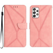 Load image into Gallery viewer, Stitching Embossed Leather Phone Case, For Samsung Galaxy A72 4G/5G, For Samsung Galaxy A73 5G, For Samsung Galaxy F14 5G, For Samsung Galaxy M14 5G, For Samsung Galaxy M33 5G, For Samsung Galaxy M53 5G, For Samsung Galaxy M54 5G