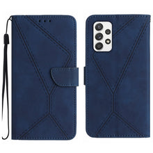 Load image into Gallery viewer, Stitching Embossed Leather Phone Case, For Samsung Galaxy A72 4G/5G, For Samsung Galaxy A73 5G, For Samsung Galaxy F14 5G, For Samsung Galaxy M14 5G, For Samsung Galaxy M33 5G, For Samsung Galaxy M53 5G, For Samsung Galaxy M54 5G
