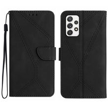 Load image into Gallery viewer, Stitching Embossed Leather Phone Case, For Samsung Galaxy A72 4G/5G, For Samsung Galaxy A73 5G, For Samsung Galaxy F14 5G, For Samsung Galaxy M14 5G, For Samsung Galaxy M33 5G, For Samsung Galaxy M53 5G, For Samsung Galaxy M54 5G