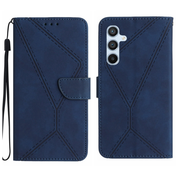 Stitching Embossed Leather Phone Case, For Samsung Galaxy A72 4G/5G, For Samsung Galaxy A73 5G, For Samsung Galaxy F14 5G, For Samsung Galaxy M14 5G, For Samsung Galaxy M33 5G, For Samsung Galaxy M53 5G, For Samsung Galaxy M54 5G