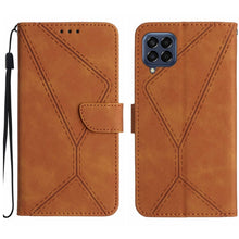 Load image into Gallery viewer, Stitching Embossed Leather Phone Case, For Samsung Galaxy A72 4G/5G, For Samsung Galaxy A73 5G, For Samsung Galaxy F14 5G, For Samsung Galaxy M14 5G, For Samsung Galaxy M33 5G, For Samsung Galaxy M53 5G, For Samsung Galaxy M54 5G