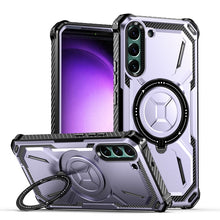 Load image into Gallery viewer, Armor Series Holder Phone Case, For Samsung Galaxy S24 Ultra 5G, For Samsung Galaxy S22 5G, For Samsung Galaxy S22+ 5G, For Samsung Galaxy S24+ 5G, For Samsung Galaxy S24 5G, For Samsung Galaxy S22 Ultra 5G, For Samsung Galaxy S21 5G                   ...