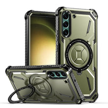 Load image into Gallery viewer, Armor Series Holder Phone Case, For Samsung Galaxy S24 Ultra 5G, For Samsung Galaxy S22 5G, For Samsung Galaxy S22+ 5G, For Samsung Galaxy S24+ 5G, For Samsung Galaxy S24 5G, For Samsung Galaxy S22 Ultra 5G, For Samsung Galaxy S21 5G                   ...