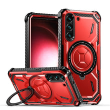 Load image into Gallery viewer, Armor Series Holder Phone Case, For Samsung Galaxy S24 Ultra 5G, For Samsung Galaxy S22 5G, For Samsung Galaxy S22+ 5G, For Samsung Galaxy S24+ 5G, For Samsung Galaxy S24 5G, For Samsung Galaxy S22 Ultra 5G, For Samsung Galaxy S21 5G                   ...