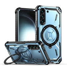 Load image into Gallery viewer, Armor Series Holder Phone Case, For Samsung Galaxy S24 Ultra 5G, For Samsung Galaxy S22 5G, For Samsung Galaxy S22+ 5G, For Samsung Galaxy S24+ 5G, For Samsung Galaxy S24 5G, For Samsung Galaxy S22 Ultra 5G, For Samsung Galaxy S21 5G                   ...