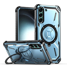 Load image into Gallery viewer, Armor Series Holder Phone Case, For Samsung Galaxy S24 Ultra 5G, For Samsung Galaxy S22 5G, For Samsung Galaxy S22+ 5G, For Samsung Galaxy S24+ 5G, For Samsung Galaxy S24 5G, For Samsung Galaxy S22 Ultra 5G, For Samsung Galaxy S21 5G                   ...