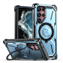 Load image into Gallery viewer, Armor Series Holder Phone Case, For Samsung Galaxy S24 Ultra 5G, For Samsung Galaxy S22 5G, For Samsung Galaxy S22+ 5G, For Samsung Galaxy S24+ 5G, For Samsung Galaxy S24 5G, For Samsung Galaxy S22 Ultra 5G, For Samsung Galaxy S21 5G                   ...