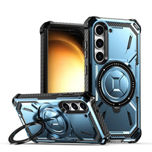 Load image into Gallery viewer, Armor Series Holder Phone Case, For Samsung Galaxy S24 Ultra 5G, For Samsung Galaxy S22 5G, For Samsung Galaxy S22+ 5G, For Samsung Galaxy S24+ 5G, For Samsung Galaxy S24 5G, For Samsung Galaxy S22 Ultra 5G, For Samsung Galaxy S21 5G                   ...