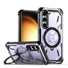 Load image into Gallery viewer, Armor Series Holder Phone Case, For Samsung Galaxy S24 Ultra 5G, For Samsung Galaxy S22 5G, For Samsung Galaxy S22+ 5G, For Samsung Galaxy S24+ 5G, For Samsung Galaxy S24 5G, For Samsung Galaxy S22 Ultra 5G, For Samsung Galaxy S21 5G                   ...