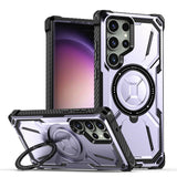 Armor Series Holder Phone Case, For Samsung Galaxy S24 Ultra 5G, For Samsung Galaxy S22 5G, For Samsung Galaxy S22+ 5G, For Samsung Galaxy S24+ 5G, For Samsung Galaxy S24 5G, For Samsung Galaxy S22 Ultra 5G, For Samsung Galaxy S21 5G                   ...