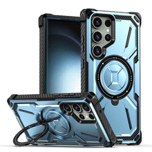 Load image into Gallery viewer, Armor Series Holder Phone Case, For Samsung Galaxy S24 Ultra 5G, For Samsung Galaxy S22 5G, For Samsung Galaxy S22+ 5G, For Samsung Galaxy S24+ 5G, For Samsung Galaxy S24 5G, For Samsung Galaxy S22 Ultra 5G, For Samsung Galaxy S21 5G                   ...