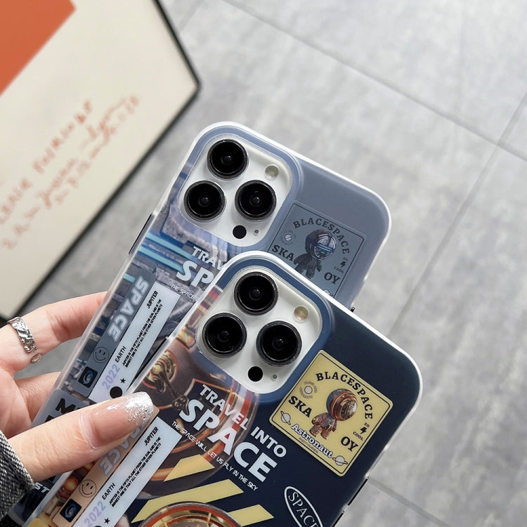 Dual-side IMD Astronaut Frosted Phone Case