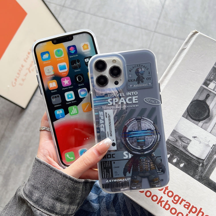 Dual-side IMD Astronaut Frosted Phone Case