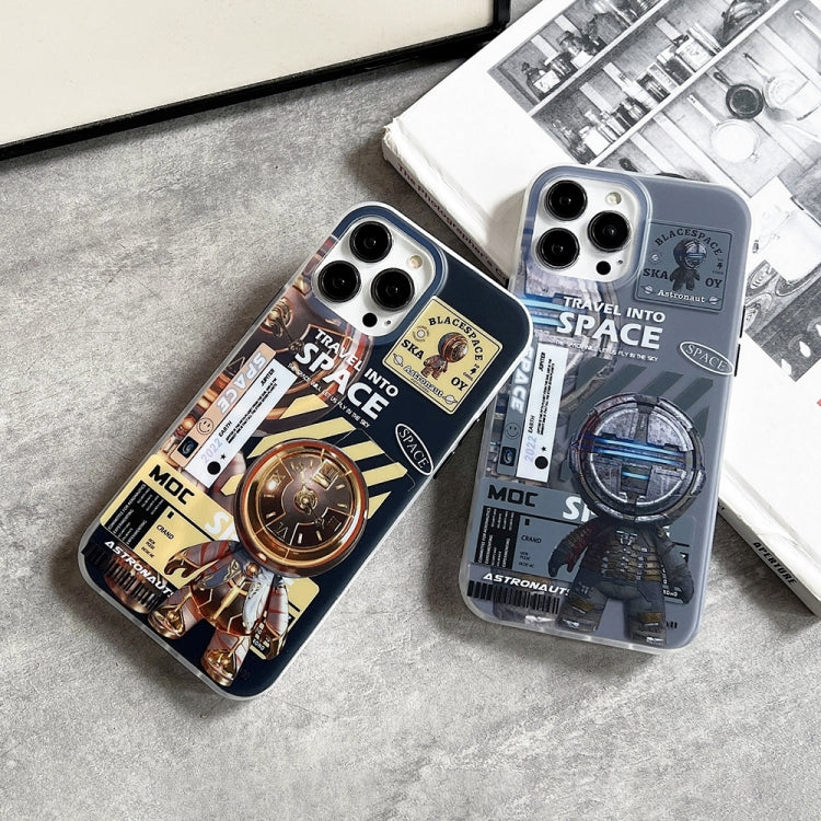 Dual-side IMD Astronaut Frosted Phone Case