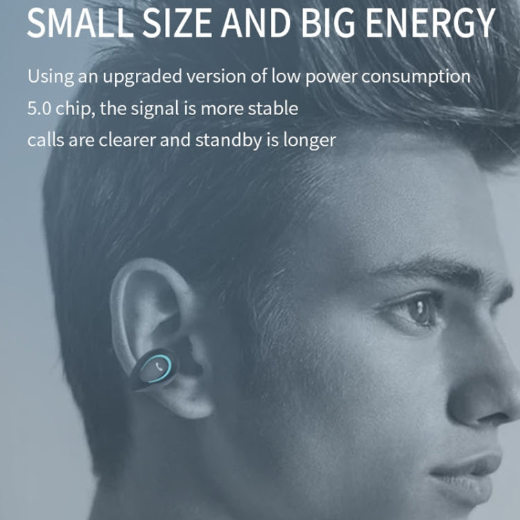 YX08 Ultra-light Ear-hook Stereo Wireless V5.0 Bluetooth Earphones