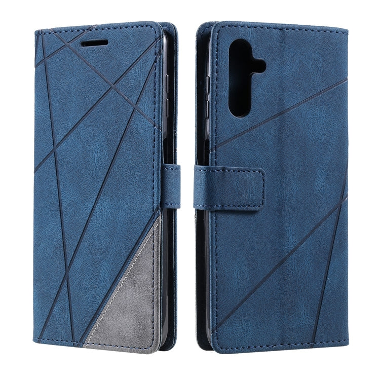 Skin Feel Splicing Leather Phone Case